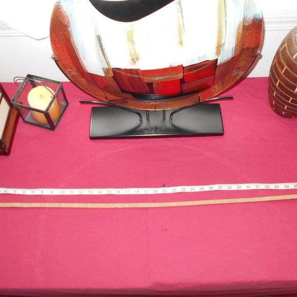 Belt ANN TAYLOR Orange Faux Snake Pattern Skinny Belt S - Picture 2 of 9